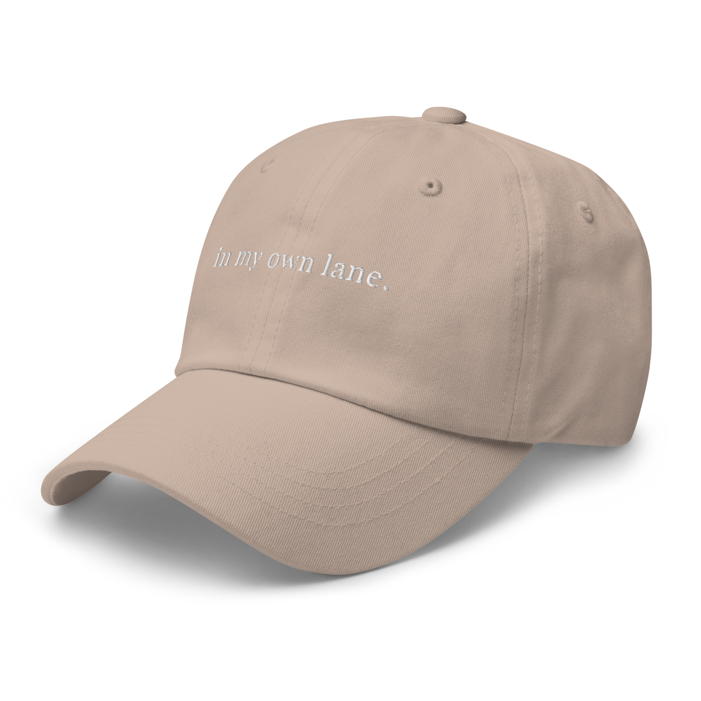 in my own lane Cap